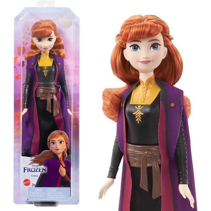 Disney Frozen Anna - Pop - Reizende met paarse cape