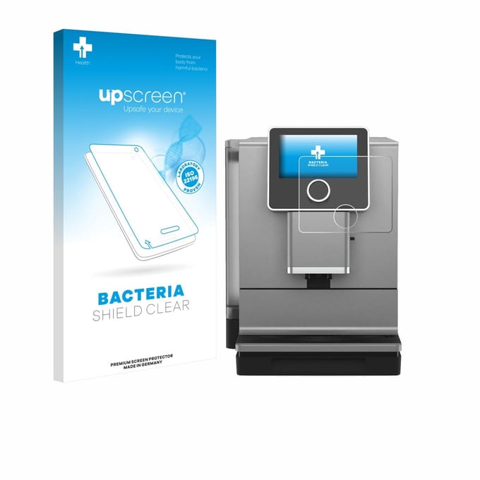 upscreen - Screenprotector voor Nivona NICR 970 - Folie Beschermfolie transparant antibacterieel