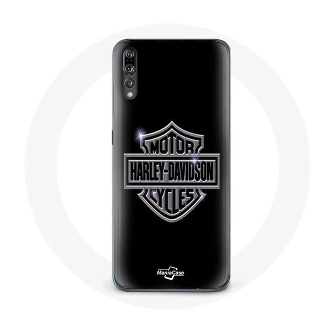 Hoesje voor Huawei p20 Harley Davidson motorfietsenlogo