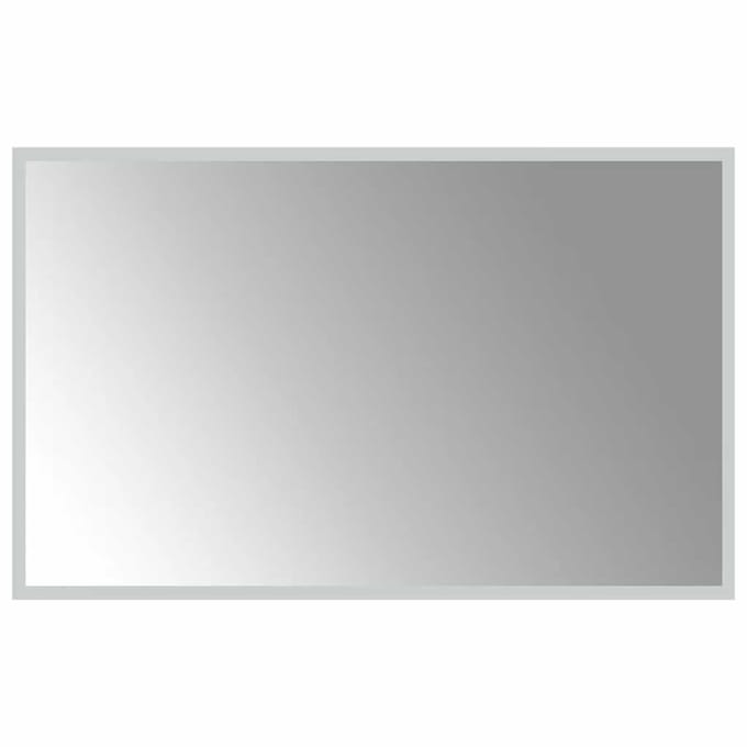 vidaXL - Badkamerspiegel - LED - 80x50 - cm