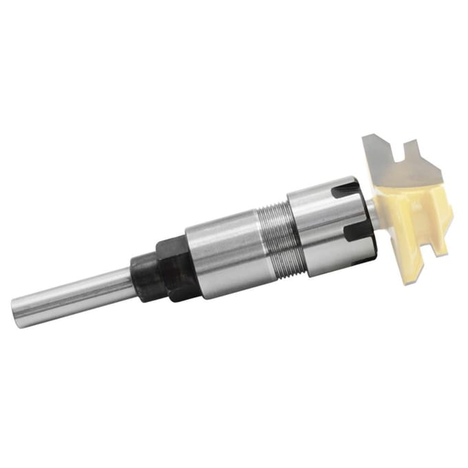 Veerstaal 1/2 inch Schacht Bovenfrees Verlengstang Frees 8mm Shank