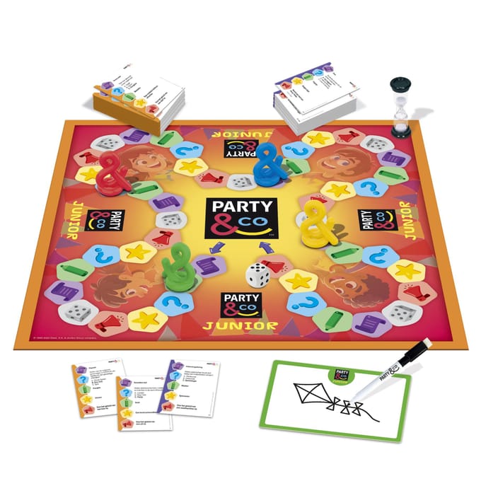 Jumbo - Party & Co. Junior - Bordspel voor kinderen - Vanaf 8 jaar - Actiespel - Partyspel