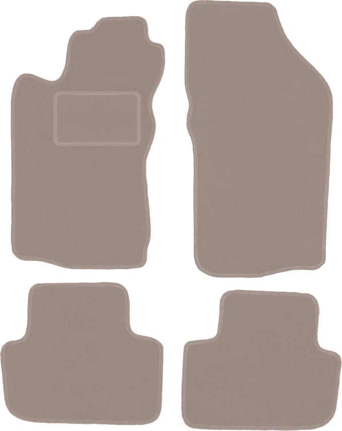Beige veloursmatten voor: Alfa Romeo GT coupé (2003-2010)