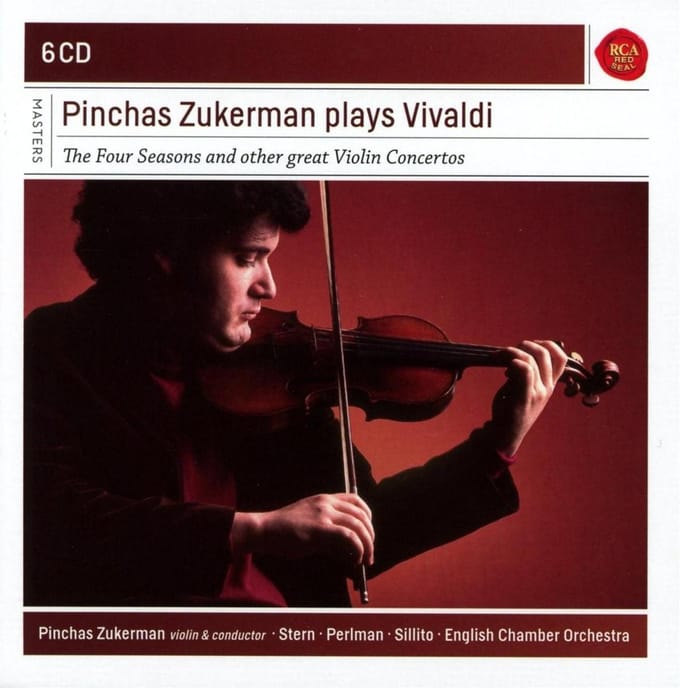Pinchas Zukerman - Plays Vivaldi - 6 CD -Box