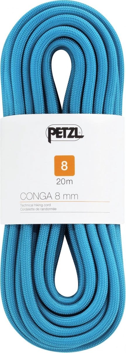 Petzl Conga 8 Mm Touw Blauw 20 m