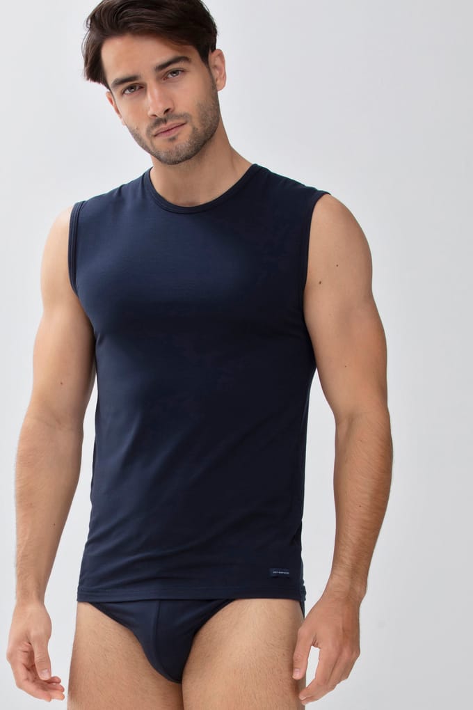 Muscle-shirt Serie Network Marineblauw