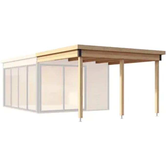 Weka Luifel Domeo Naturel 300x322cm