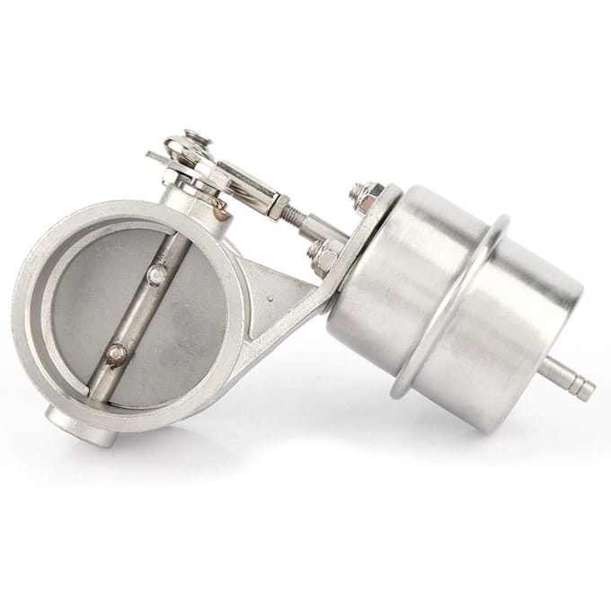 Auto Uitlaatregelklep Boost Vacuüm Geactiveerd Uitlaat Afsluiting Dump 2 inch Gesloten Stijl white