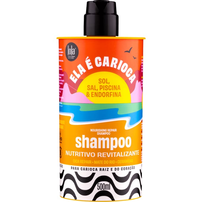 Voedende Shampoo Lola Cosmetics Ela É Carioca 500 ml Vitaliserende