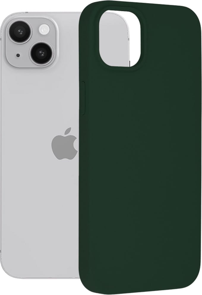 Techsuit - Soft Edge Silicone - iPhone 14 Plus - Dark Green