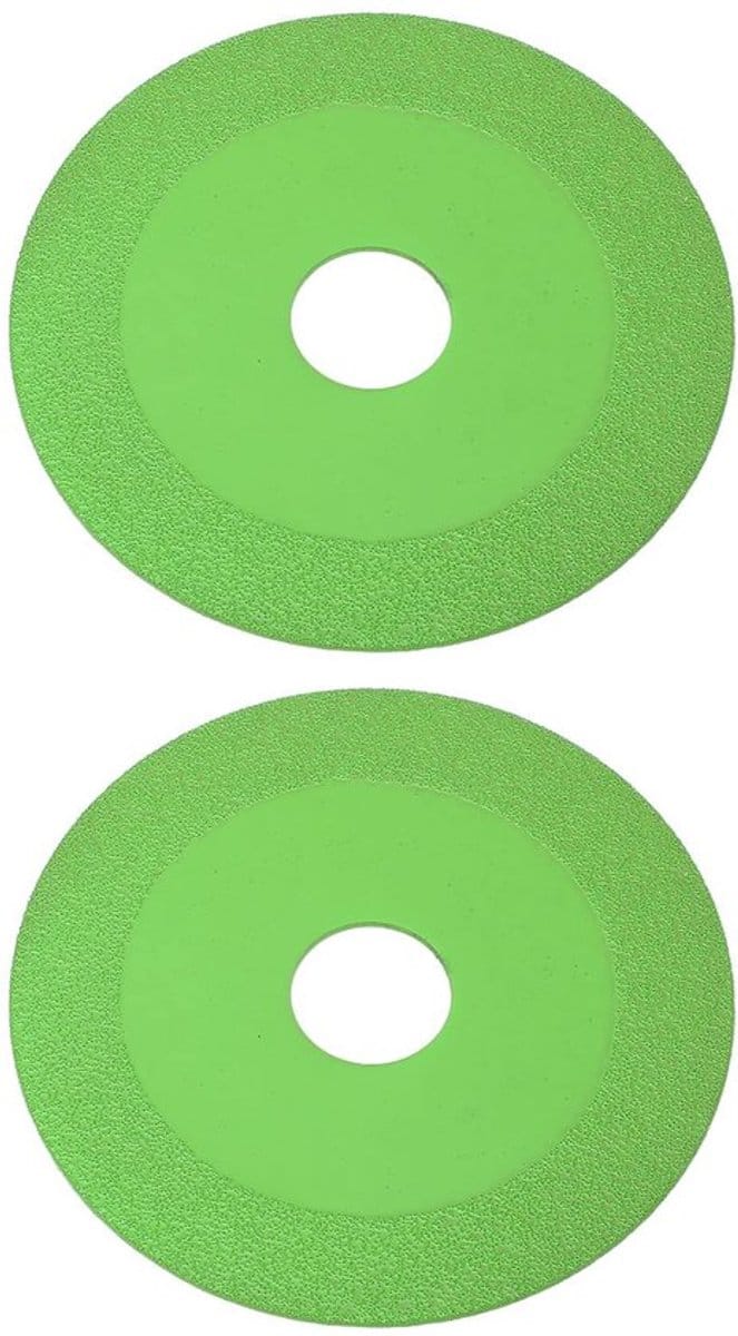 Allecto - Set van 2 Glass Cutting Discs voor Glas, Ceramics en Tegels
