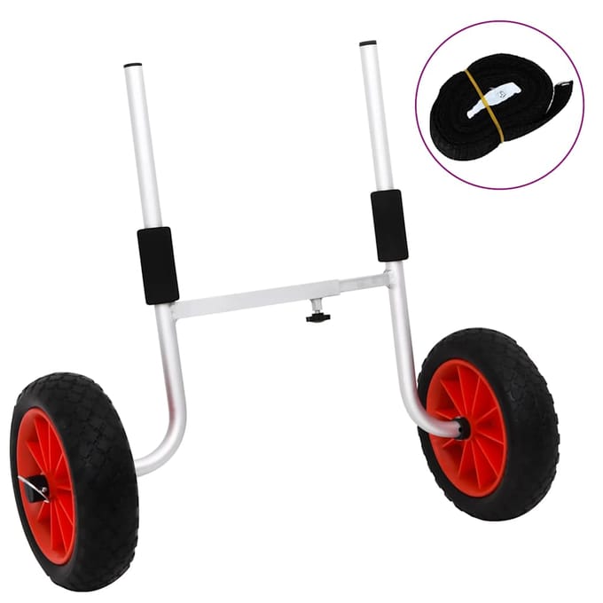 vidaXL - Kajaktrolley - 90 - kg - aluminium