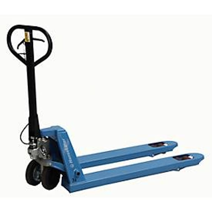 Hefwagen 3t met rem, rubber/ PU tandem