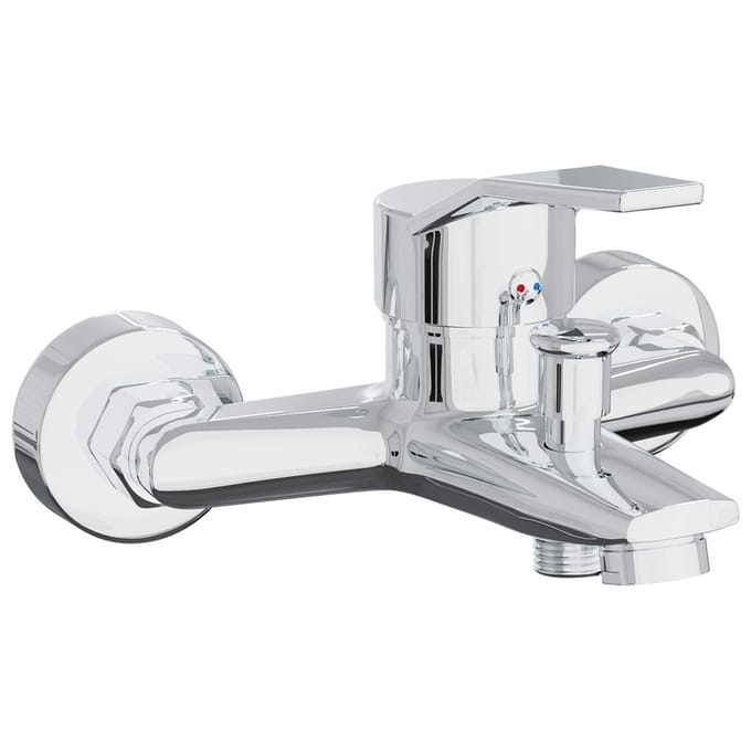 vidaXL - Douchemengkraan - Chroom - G - 1/2 - inches
