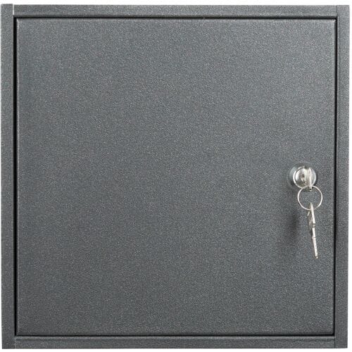 KS Verlichting - Brievenbus deur - inbouw - antraciet - aluminium - RVS