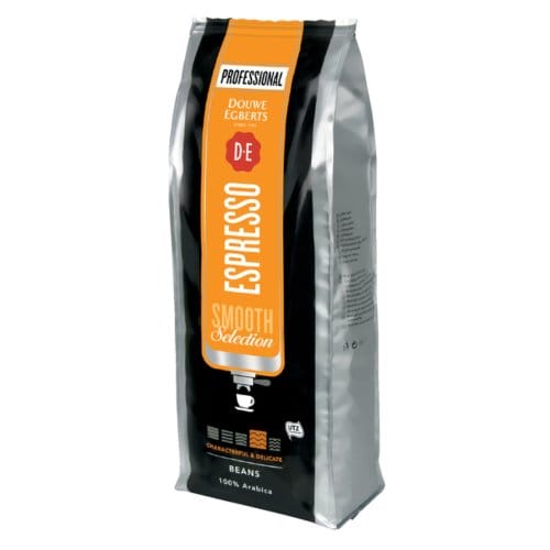 Douwe Egberts koffiebonen espresso Smooth pak van 1 kg