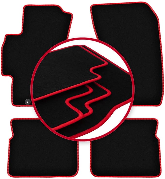 CARLUX-RED automatten voor: Subaru Forester III SUV (2008-2013)