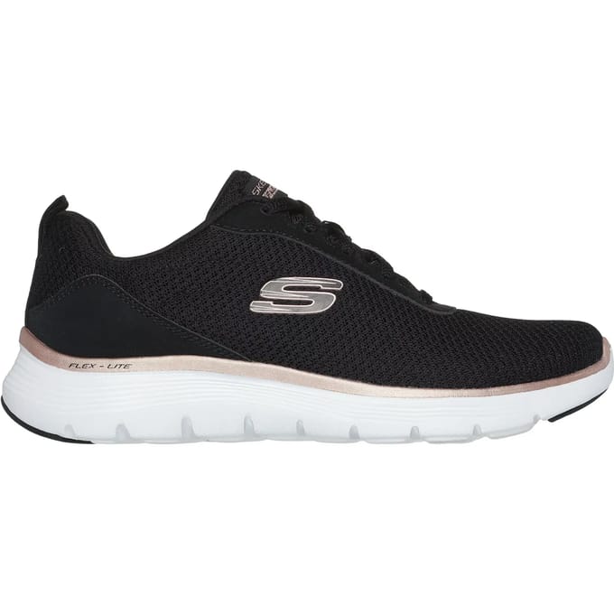Skechers Dames Flex Appeal 5.0 Uptake Sneakers 150206 KRG Black Rose