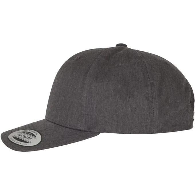 Flexfit - Retro Cotton Blend Snapback Pet - Grijs