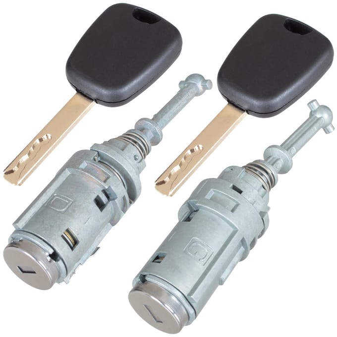 Ceryx Citroën C2 / C3 - Slotcilinder Set - Links & Rechts - 2 Sleutels - Nieuw