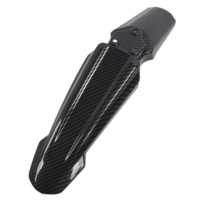 Motorfiets Voor Spatbord Koolstofvezel Stijl Spatscherm Vervanging voor SurRon Light Bee X S black