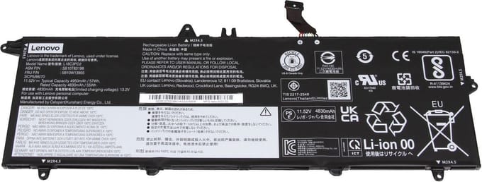 Lenovo 5B10W13955 Batterij - 57Wh