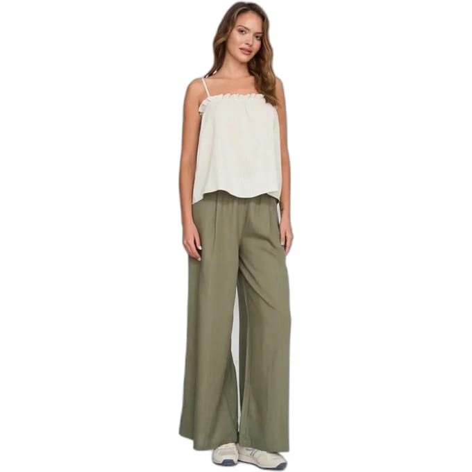 Katoenen flared broek dames 24 Colours