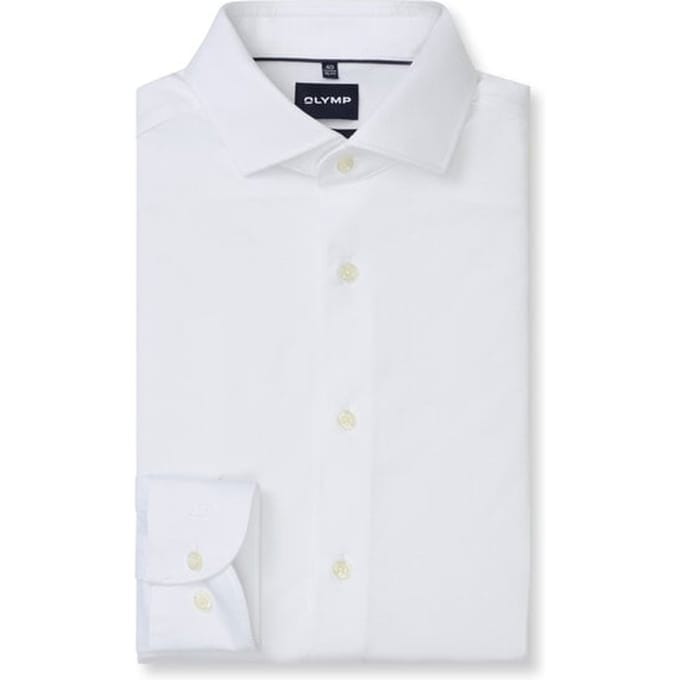 OLYMP Smart Business Overhemd, Modern Fit, Royal Kent, Wit