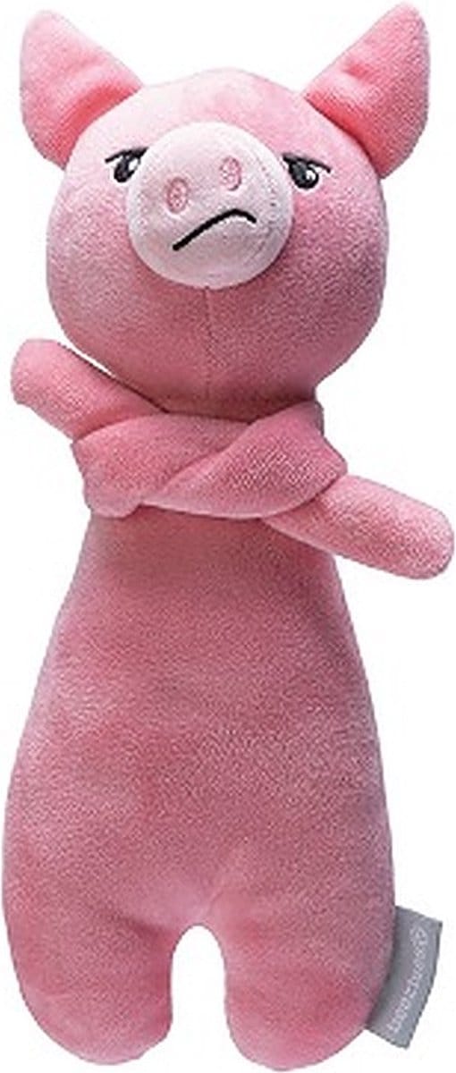 Beeztees Grumphy Knor Roze - Hondenspeelgoed