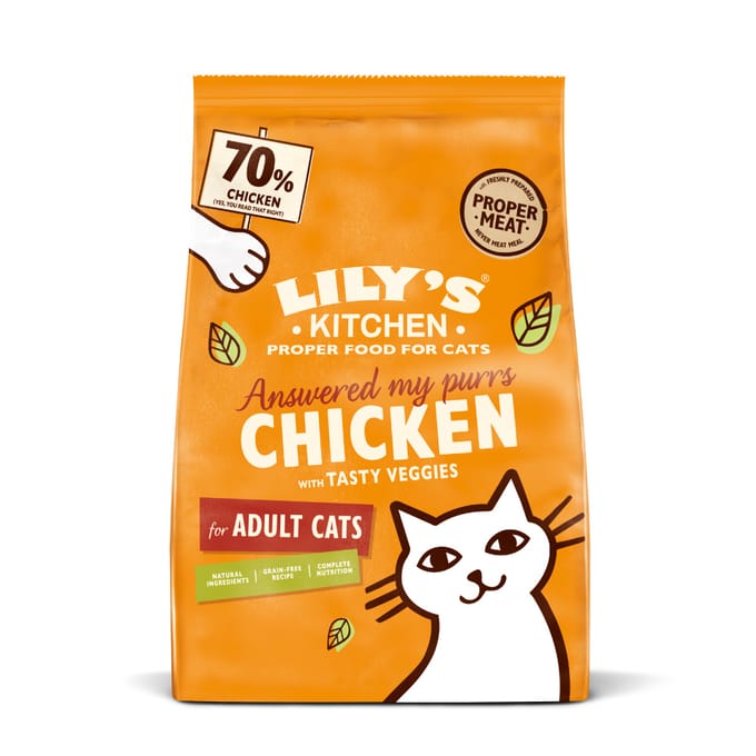800g Lily's Kitchen Delicious Chicken Complete Adult Dry Kattenvoer