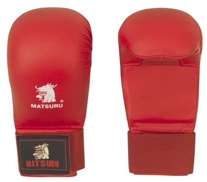 Matsuru Karate Vuisten Rood (Beschikbaar in verschillende maten)