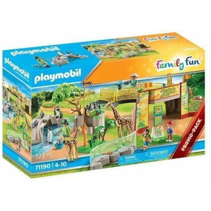 PLAYMOBIL Family Fun PROMO Avontuurlijke dierentuin - 71190
