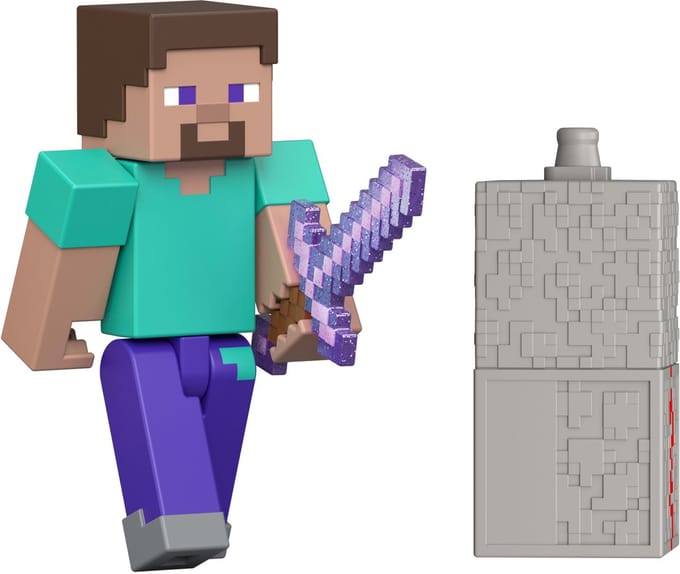 Minecraft Action Figure Steve 8 cm Action Figuur