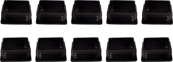 Insteekdop vierkant 60x60 mm - 10 stuks