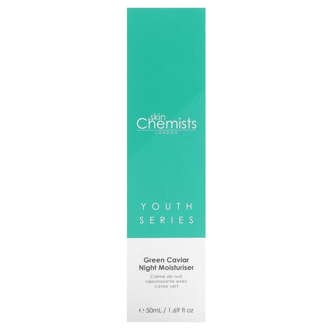 skinChemists Youth Series Groene Kaviaar Nacht Hydrator 50ml