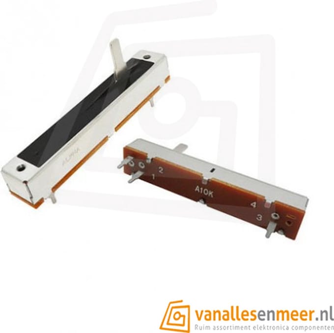 Schuif potentiometer A5K 60mm