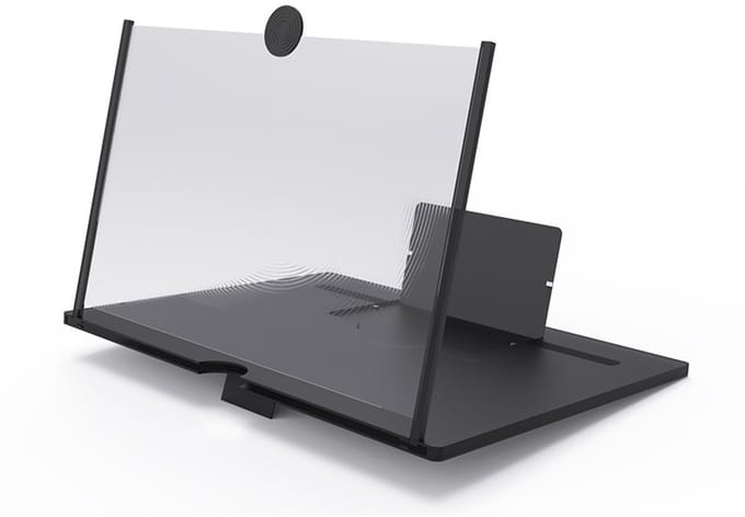 Schermvergroter voor mobiel Zwart (10")