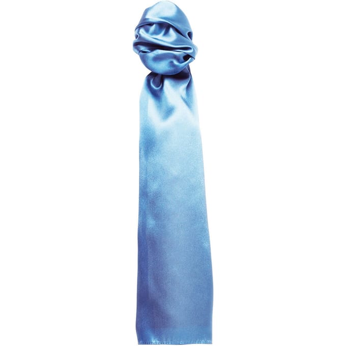 Premier Colours effen sjaal (Middenblauw)