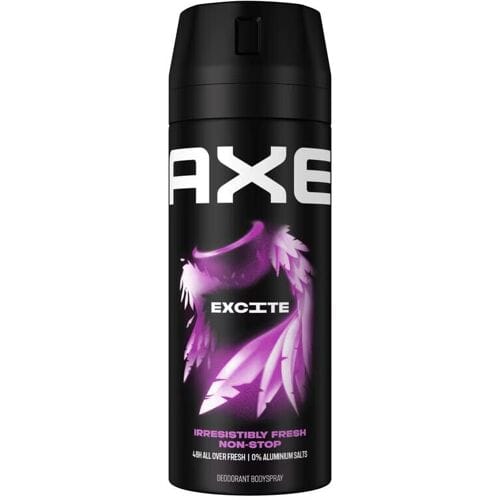 Axe - Deodorant Bodyspray - 48hrs Fresh - Excite - Crisp Coconut & Black Pepper - 150 ml