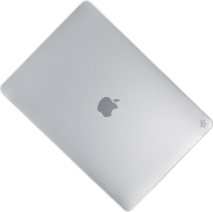 Gecko Covers MacBook Air 13 Clip on Case ('18/'19/'20) - Wit
