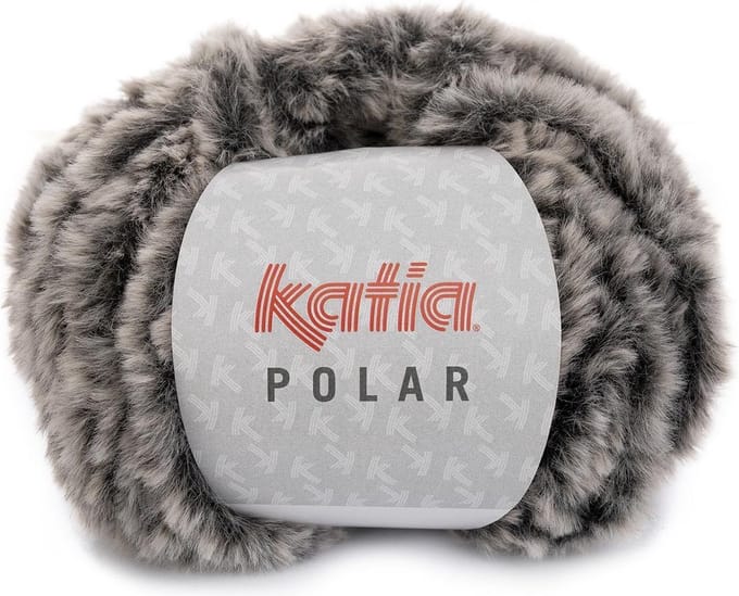 Katia Polar - 85 grijs - Polyester Garen