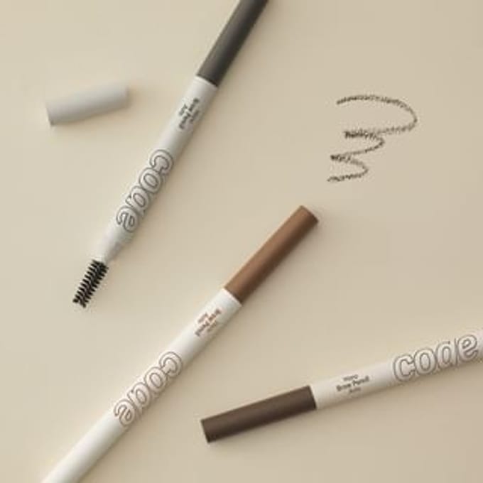 CODE GLOKOLOR - Mono Brow Pencil Auto - 3 Colors 2025 Version - #06 Dark Brown