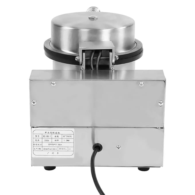 Commerciële Elektrische IJsmachine Anti-aanbak Normale IJshoorntjesmaker gray