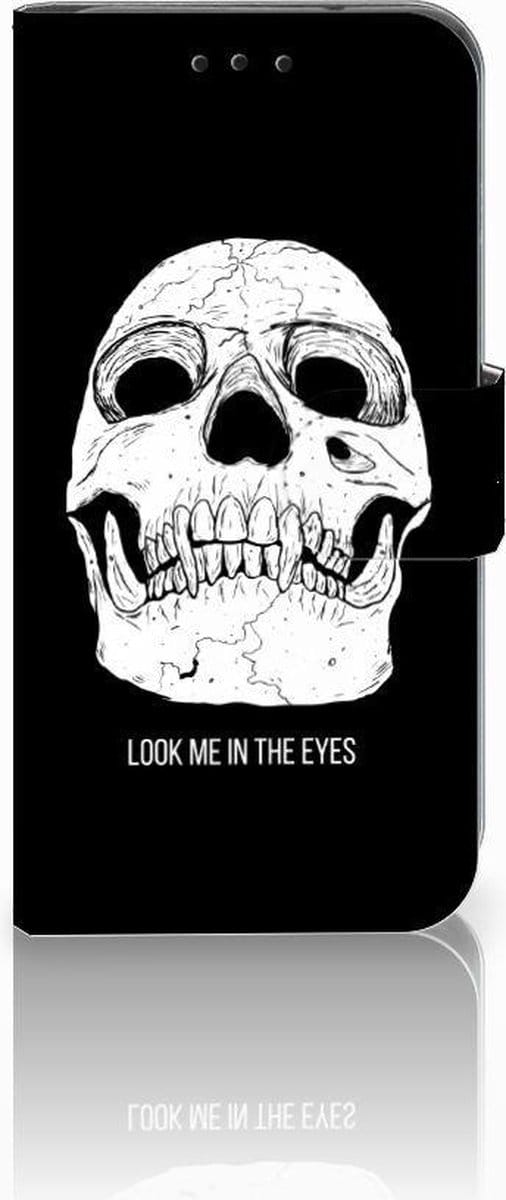 Telefoonhoesje met Naam Samsung Galaxy S10e Skull Eyes