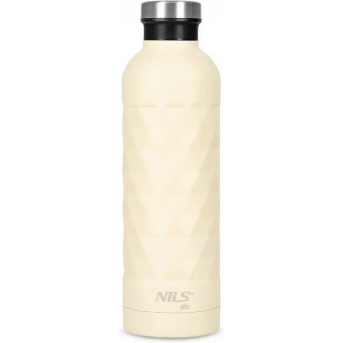 NILS Thermosfles RVS Koel 750ml - Beige, Lekvrij & Duurzaam