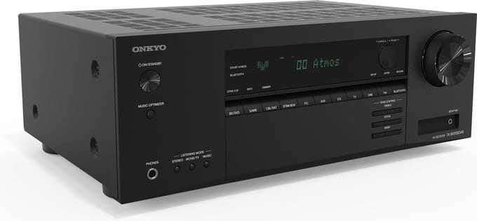Onkyo TX SR3100 - 5x155W AV Receiver - 4K/8K - HDR10+ - Dolby Atmos - Bluetooth - AV receiver - 5.2 channel - Black