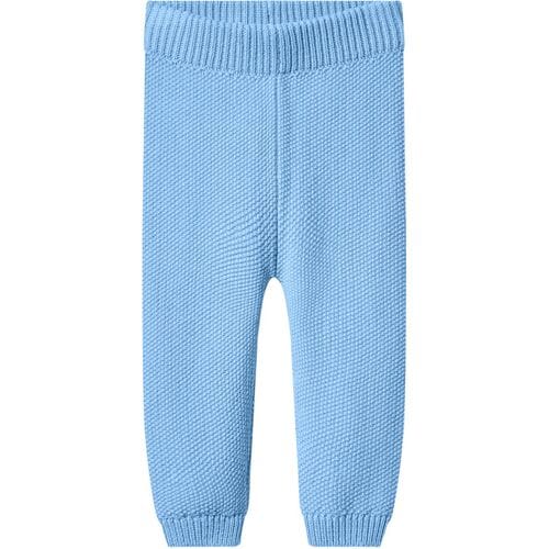 LUPILU Gebreid baby broekje (Blauw, 86/92)