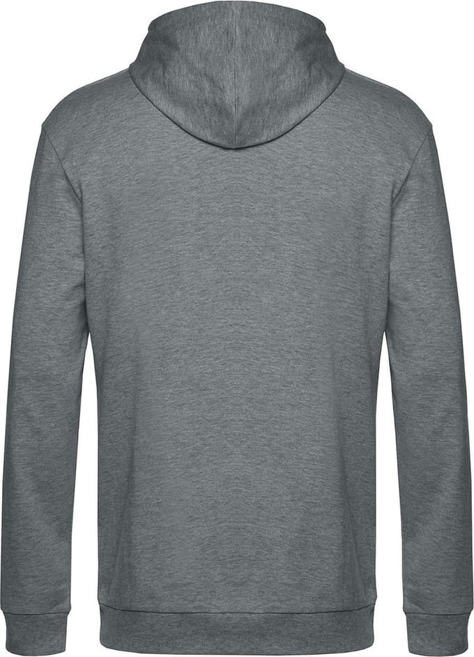 B&C Heren Hoodie (Midden-Grijze Heide)
