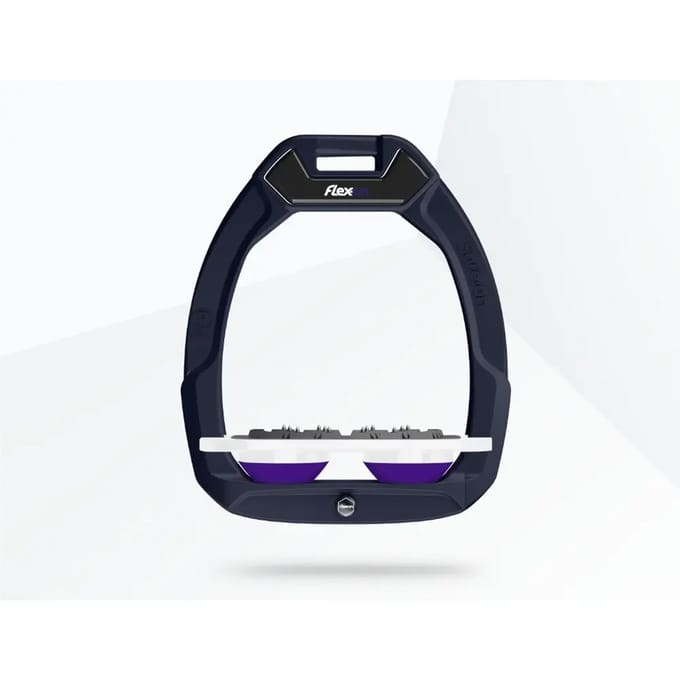 Plat Ultra Grip Veiligheidsbeugels Groen/Wit/Paarse Flex-On Safe-On