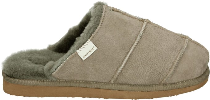 Shepherd ALLAN 2212025 - Heren pantoffels - Kleur: Grijs - Maat: 43